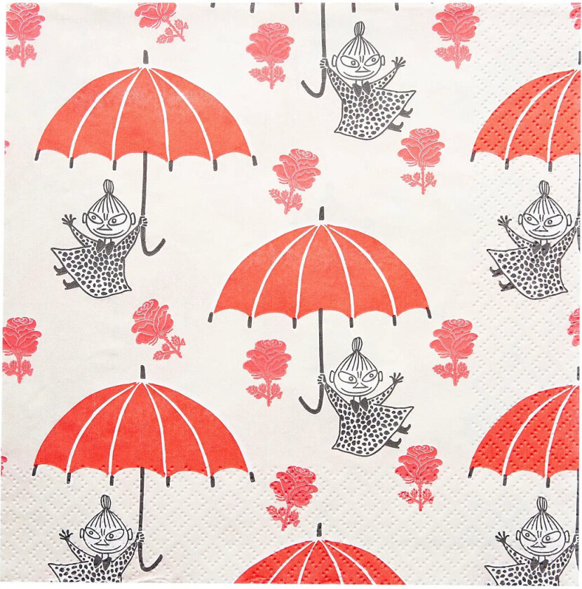 Moomin Napkin Pikku Myy - Pink - 33X33CM