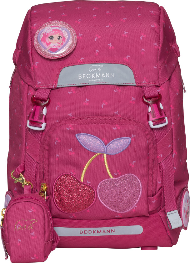 Skolesekk 1.kl Cherry Classic 22L
