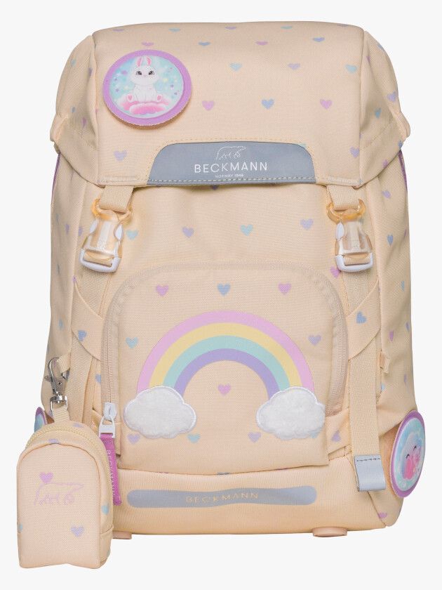 Skolesekk 1.kl Yellow Heart Classic 22L