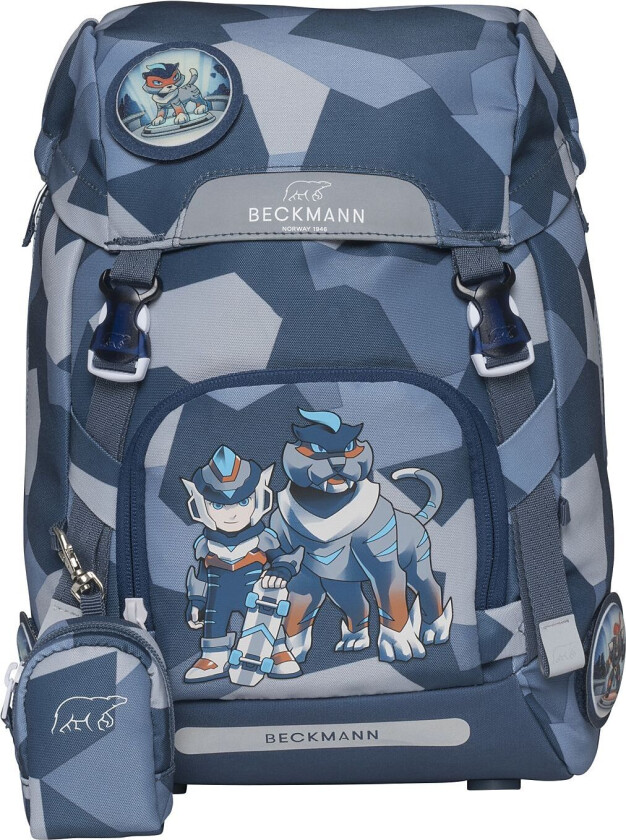 Skolesekk 1.kl Tiger Race Classic 22L