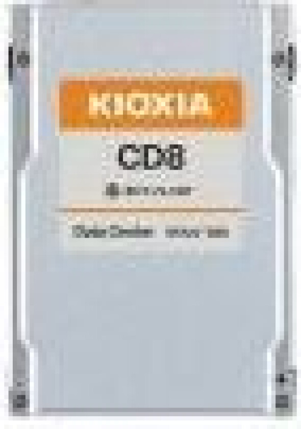 KIOXIA KCD8 series - SSD - 7680 GB - intern - 2.5 - U.2 PCIe 4.0 x4 (NVMe)