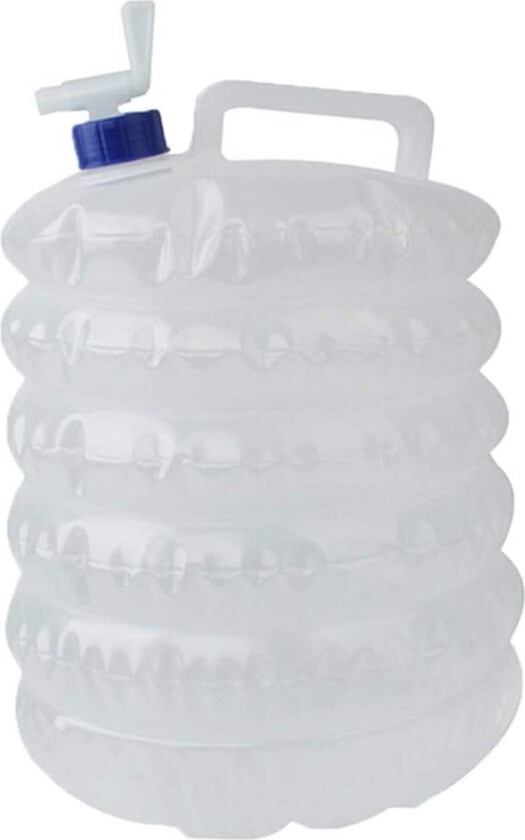 Vannbeholder med kran, sammenleggbar - 15 L