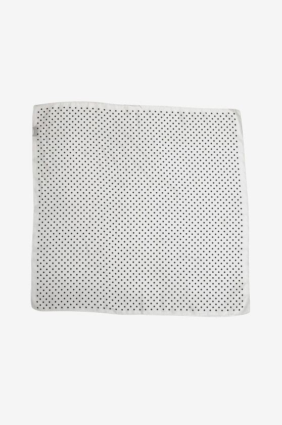 Skjerf Dot Scarf - Hvit