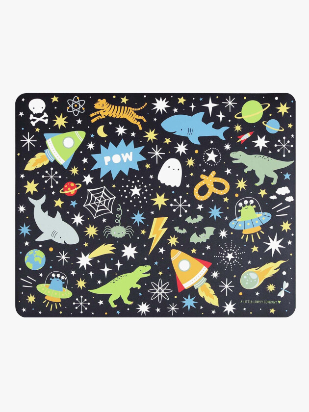 Spisebrikke, Galaxy - Underlegg & Spisebrikker
