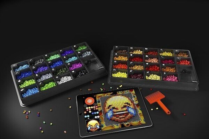 Bilde av Beady Basic 10.800 perler, 4 plader, 1 skraber