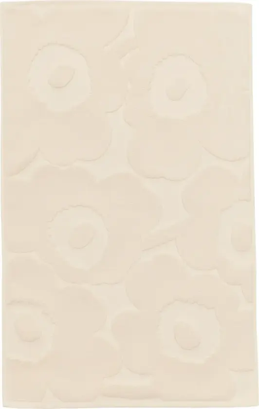 Unikko baderomsmatte Offwhite