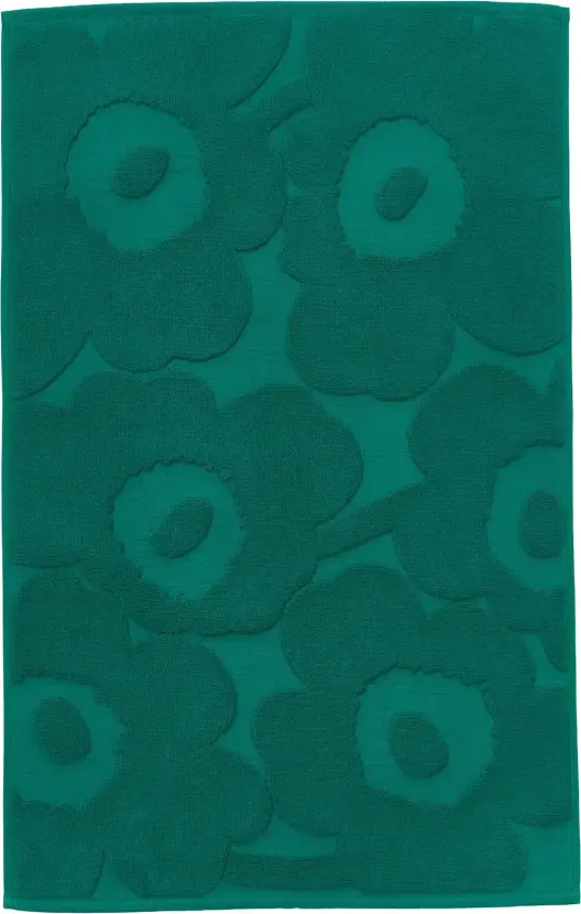 Unikko baderomsmatte Emerald
