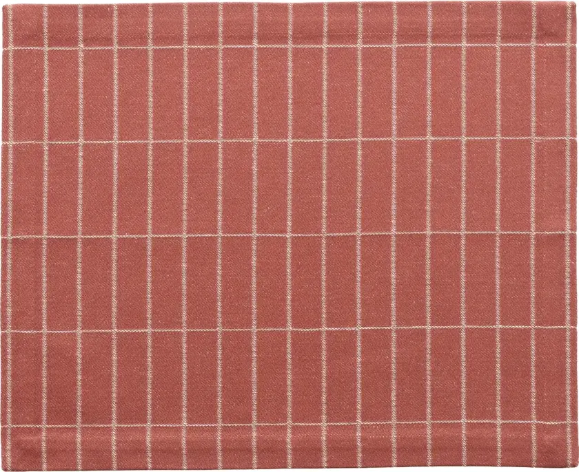 Tiiliskivi vevd bordbrikke Chestnut-off white, 31x42 cm