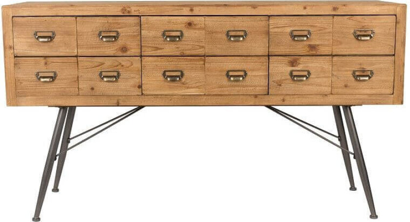 Six Skjenk m/skuffer natur