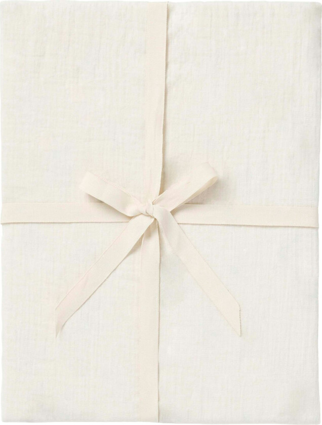 Ecru Fitted Sheet Muslin 120x200 Cm - Laken Organisk Bomull Beige - GF15049381-0290-2604GL