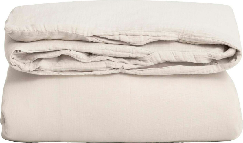 Eggshell Muslin Dynetrekk Enkel 210x150 Cm - Dynetrekk Organisk Bomull Beige - GF120381-030-2319GL