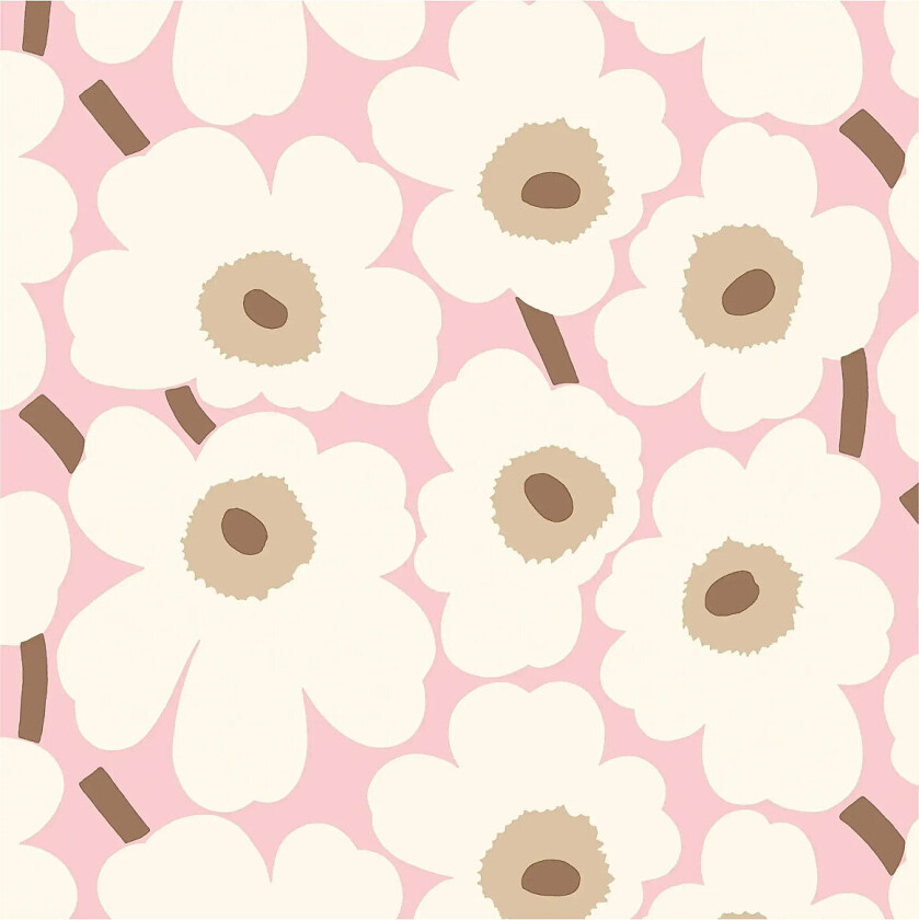 Marimekko Napkin Mini Unikko - Pink - 33X33CM