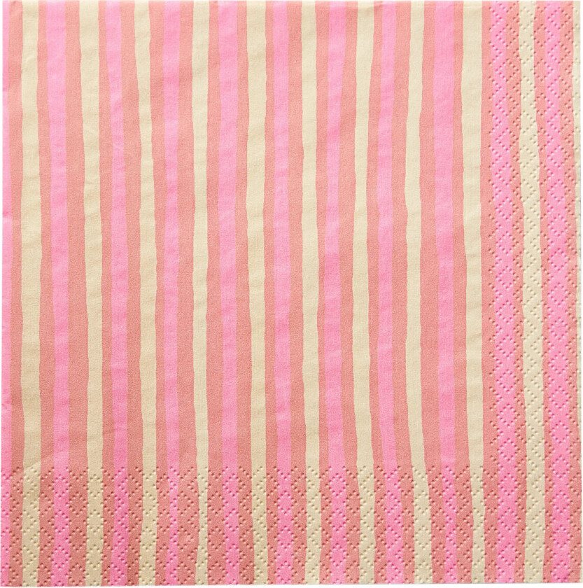 Marimekko Napkin Piccolo - Pink - 33X33CM