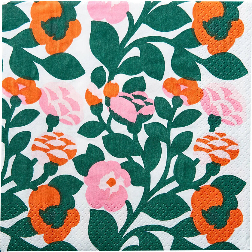 Marimekko Napkin Green Green - Green - 24X24CM