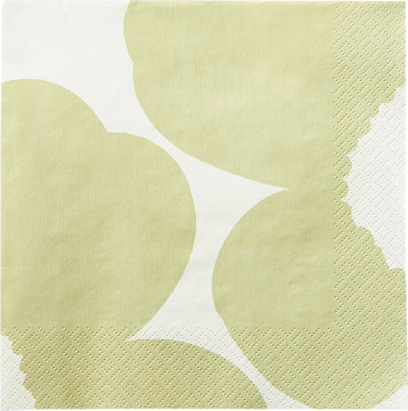 Marimekko Napkin Iso Unikko - Green - 33X33CM