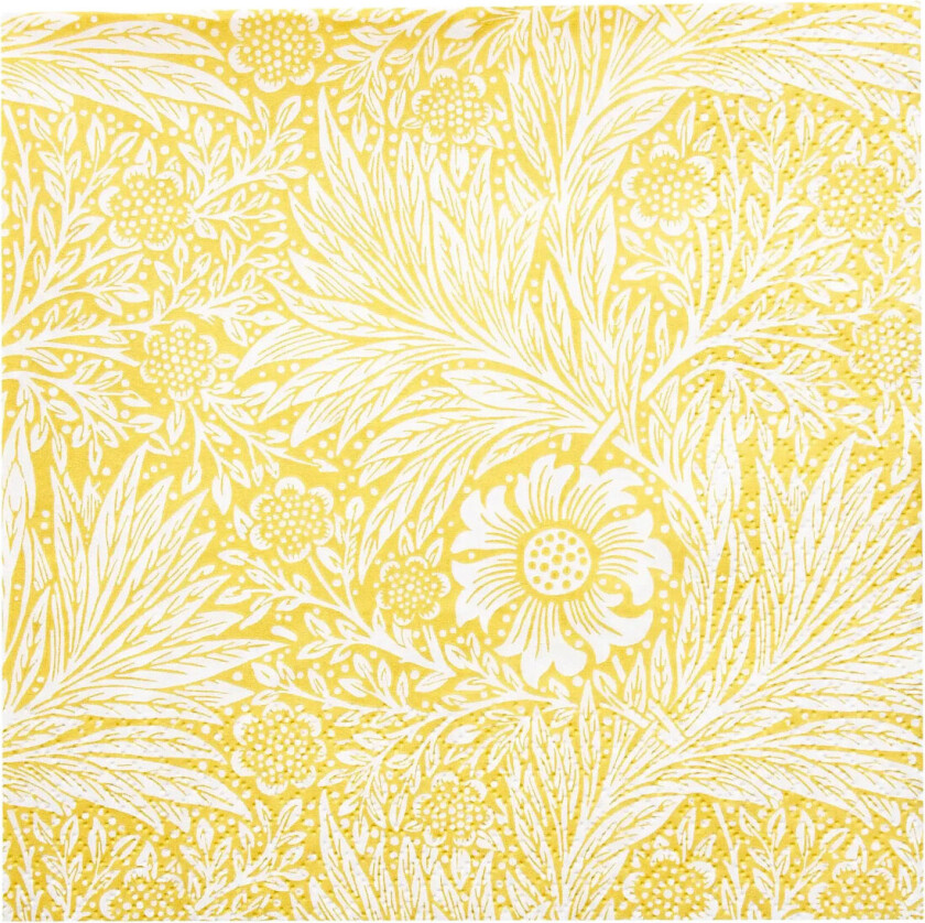 William Morris Napkin Marigold Napkin - Yellow - 24X24CM
