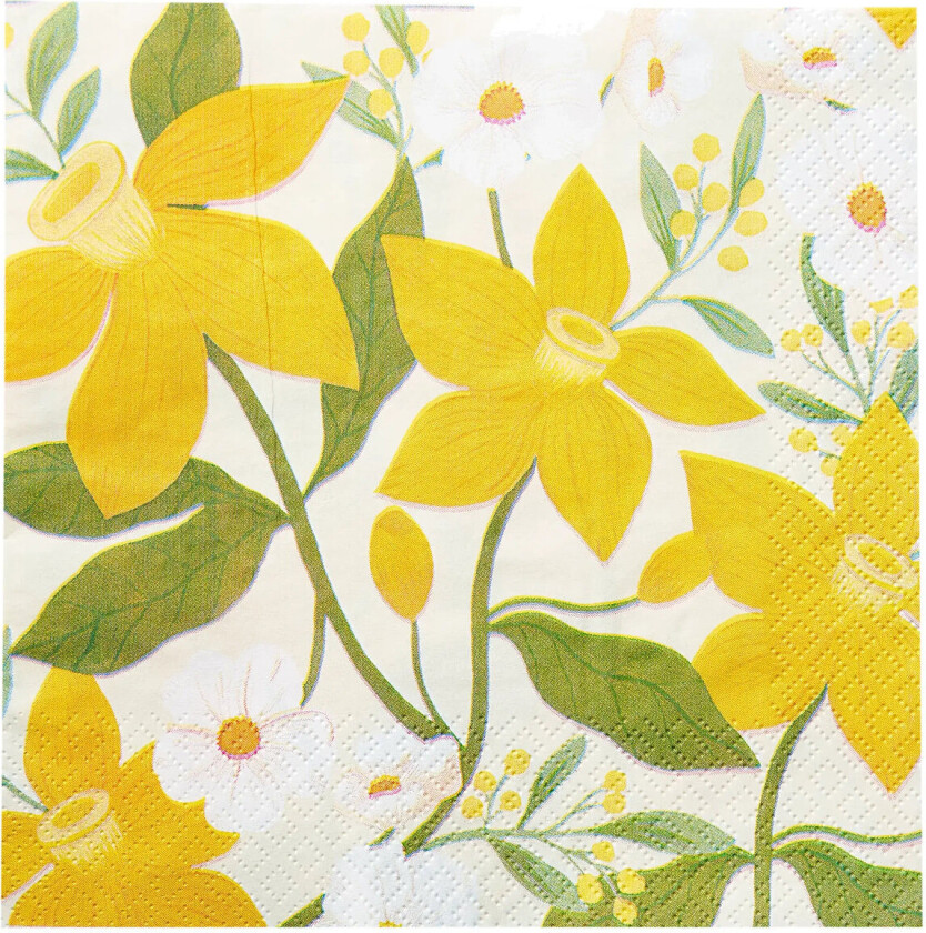 Napkin Lilian - Yellow - 24X24CM