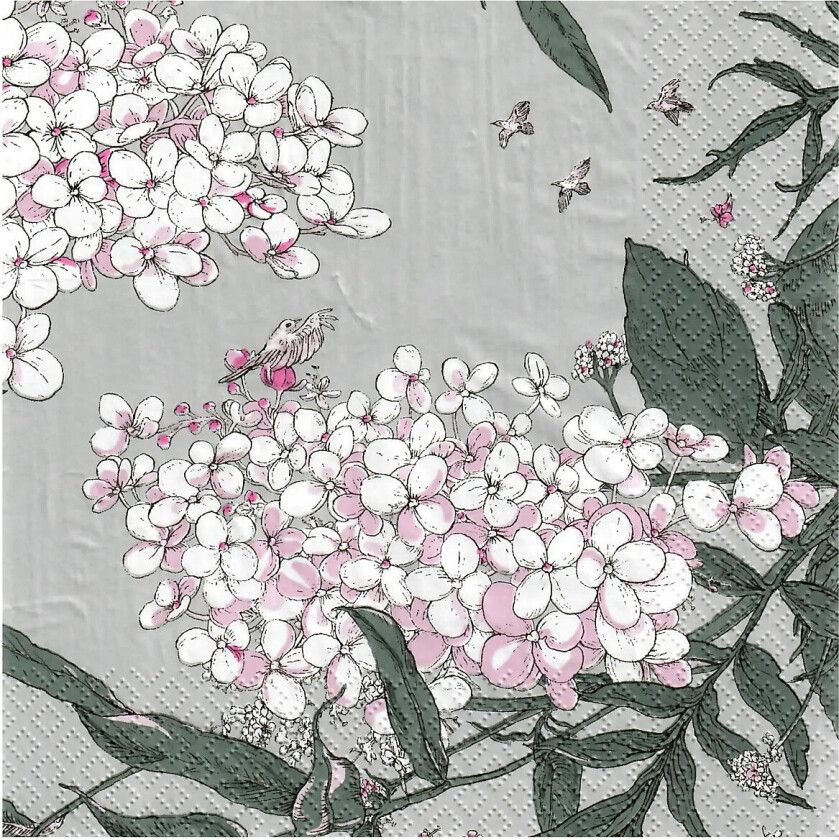 Bilde av Nuppu Napkin Syysmuutto - Grey - 33X33CM