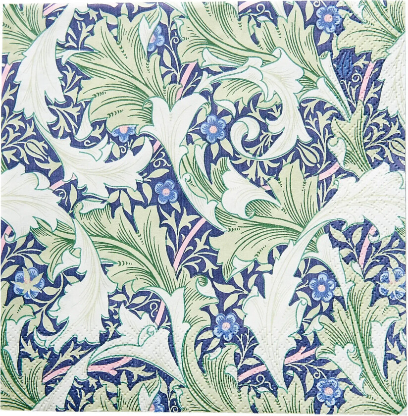 William Morris Napkin Granville Napkin - Blue - 24X24CM