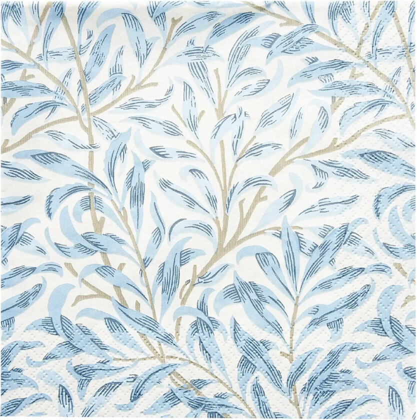 William Morris Napkin Willow Bough Napkin - Blue - 33X33CM