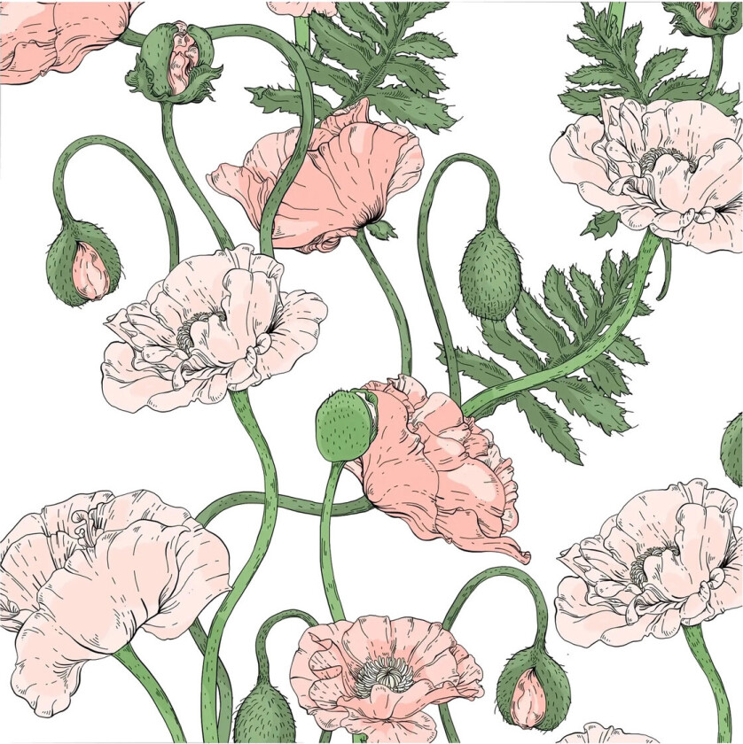 Nuppu Napkin Unikkoaika - Pink - 33X33CM