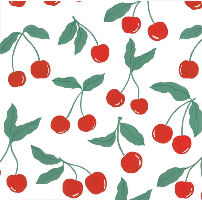 Napkin Cherry - Red - 24X24CM