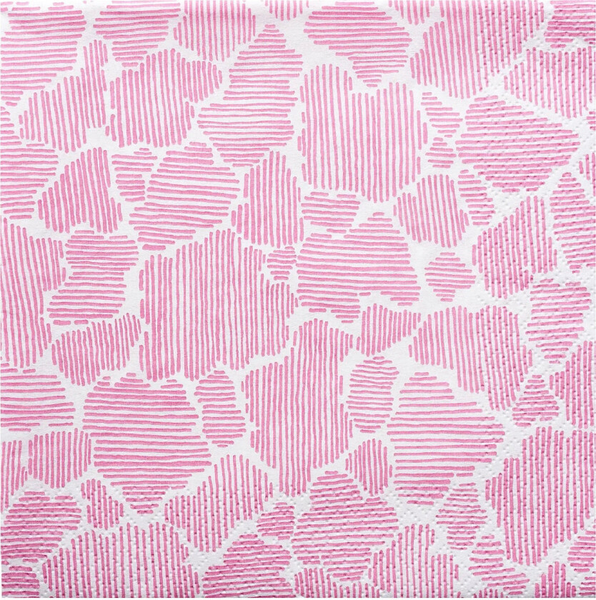 Napkin Hattara - Pink - 24X24CM