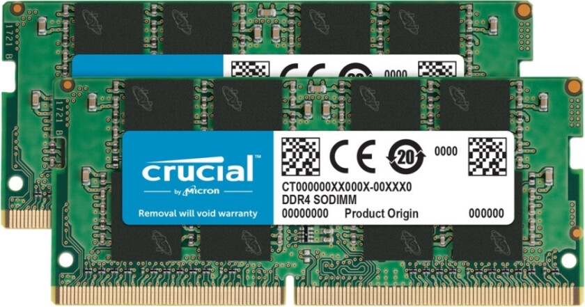 64GB (2x32GB) DDR4 3200MHz SODIMM