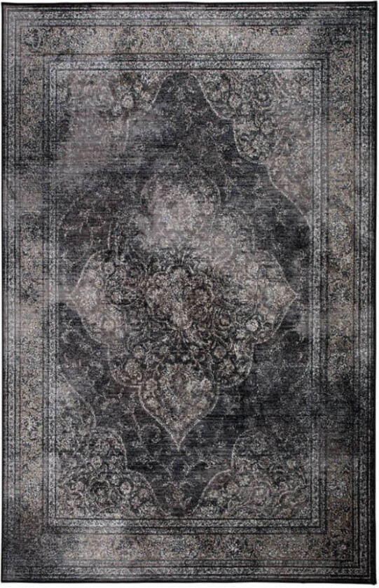 Rugged Teppe 170x240cm sort