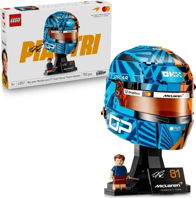 Editions McLaren Mastercard F1 Team Oscar Piastri hjelm 43017