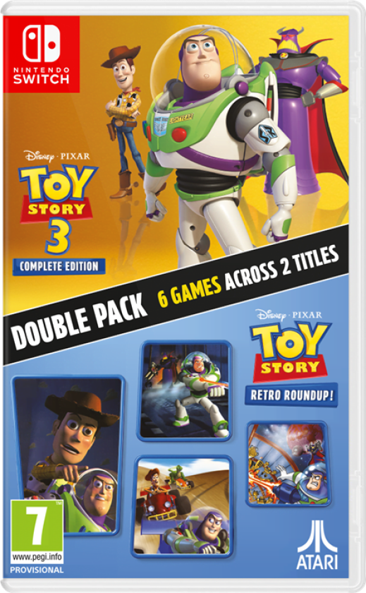 Toy Story: Retro Roundup! + Toy Story 3 (Complete Edition) - Nintendo Switch - Action/Adventure