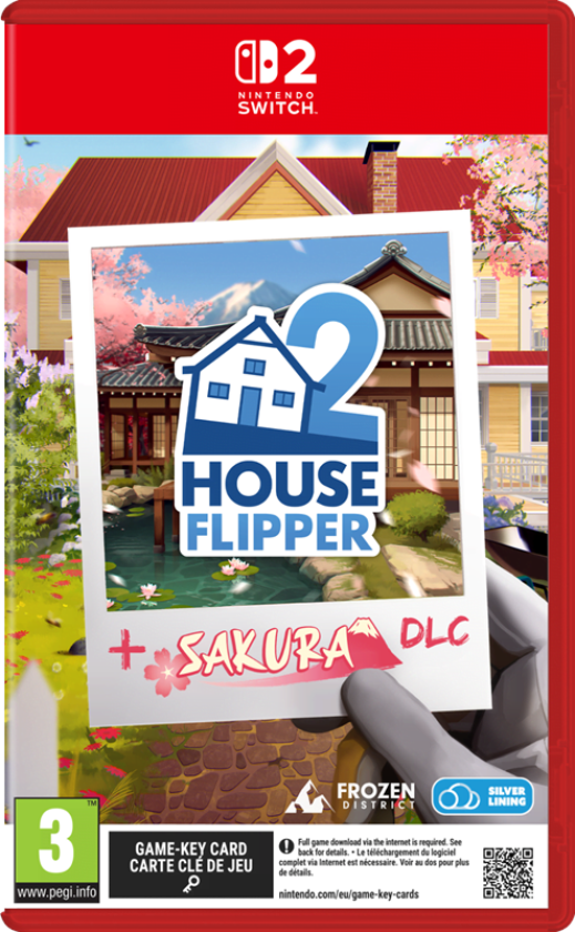 House Flipper 2 - Sakura - Nintendo Switch 2 - Simulering