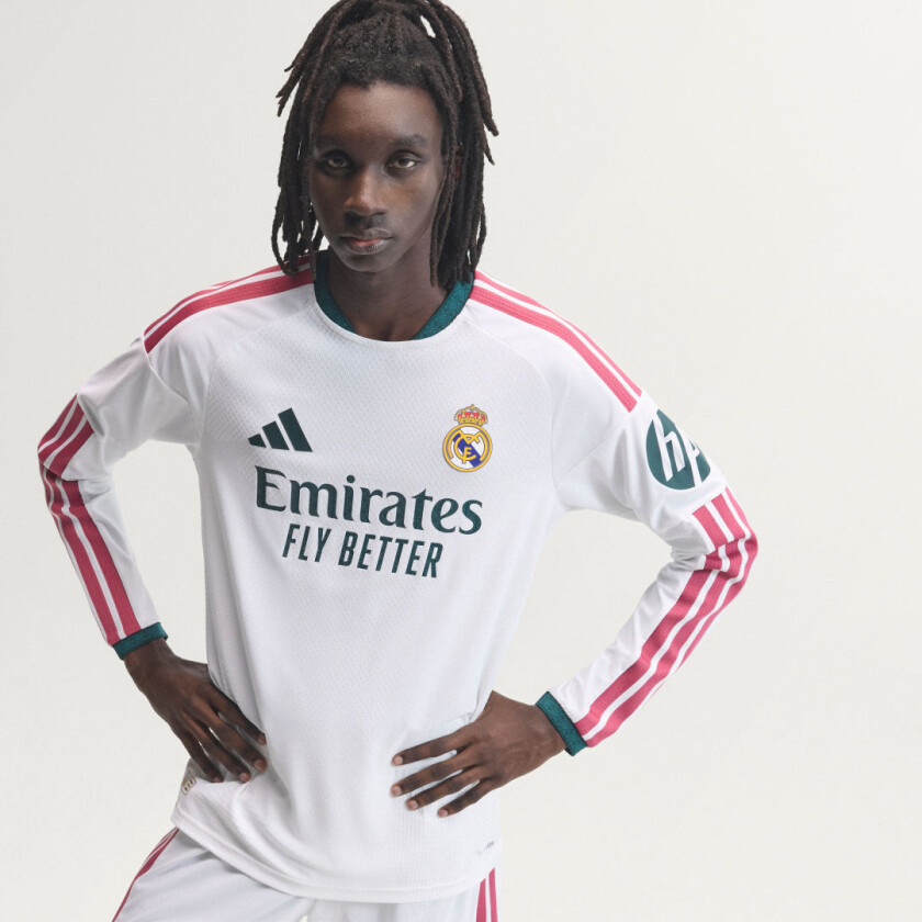 Real Madrid 26/27 Authentic Long Sleeve Hjemmetrøye