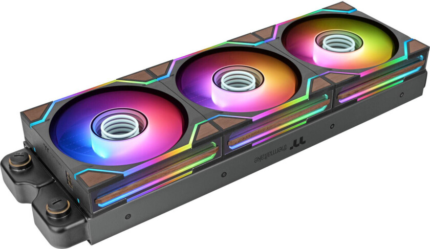 SWAFAN 120 EX Infinity PC-vifte - 120mm, Wood Edition - 3-pakning