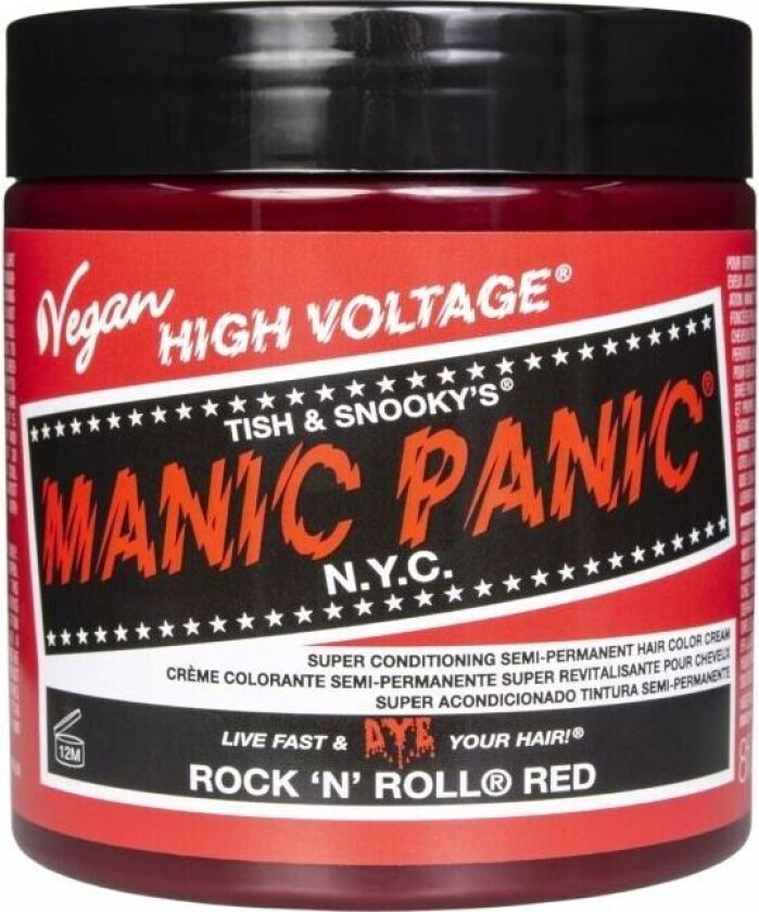 Manic Panic Classic Rock N Roll Red 237ml