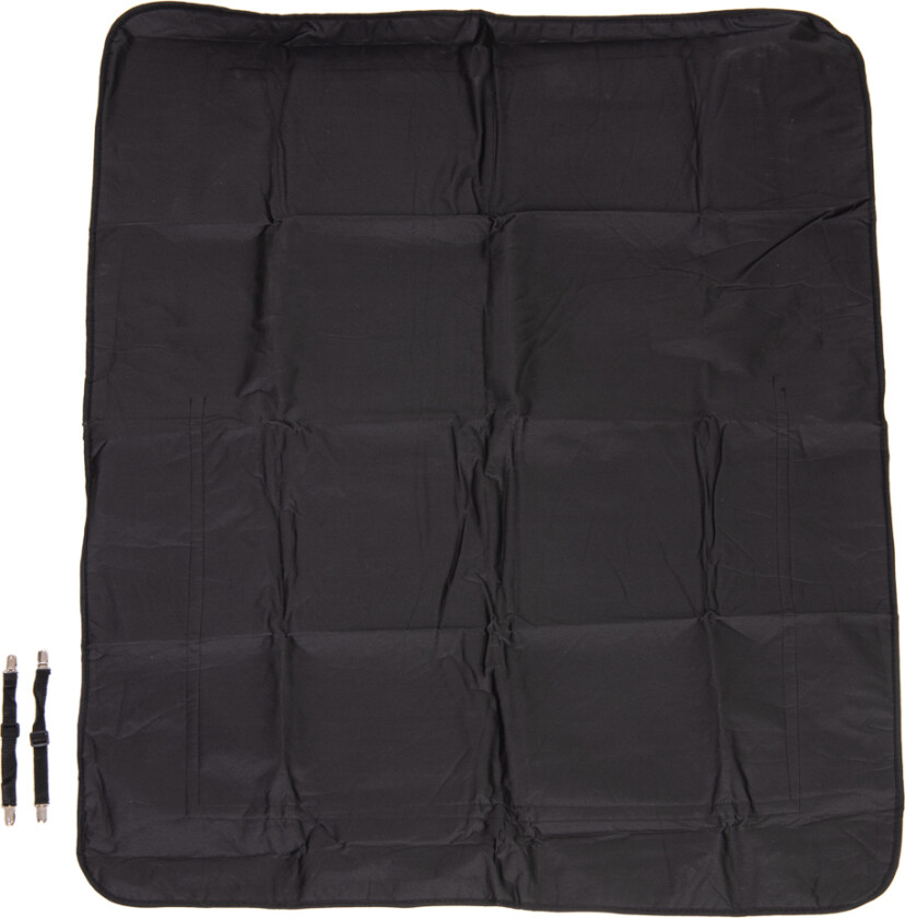 Mucky Pup hundeteppe for bagasjerommet - L 150 x B 120,5 cm; Farge: svart