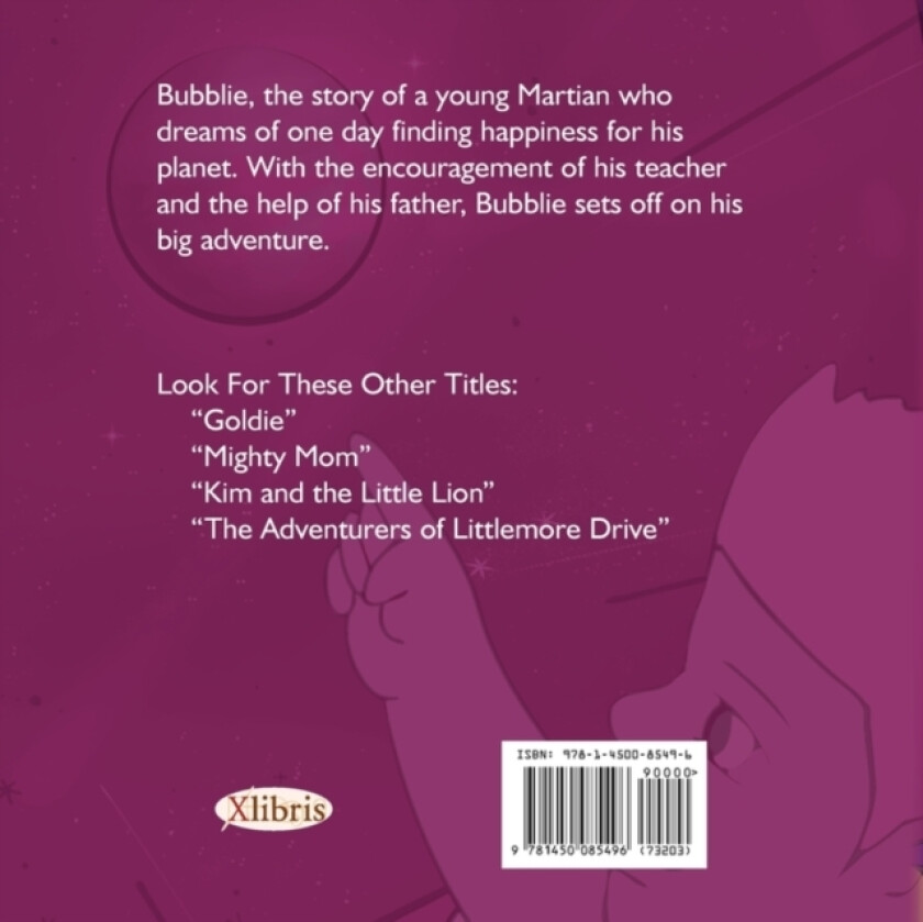 Bubblie, the Martian av Regenia Mahoney (Paperback)