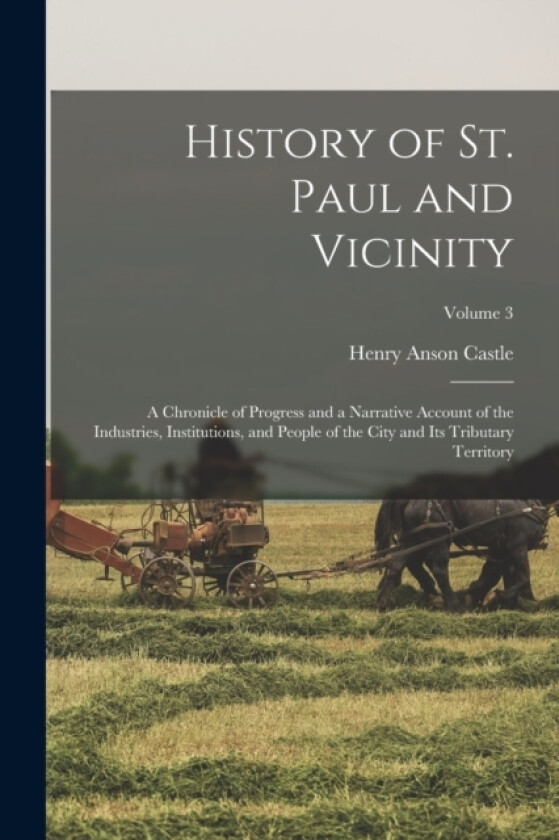 History of St. Paul and Vicinity av Henry Anson Castle (Paperback)