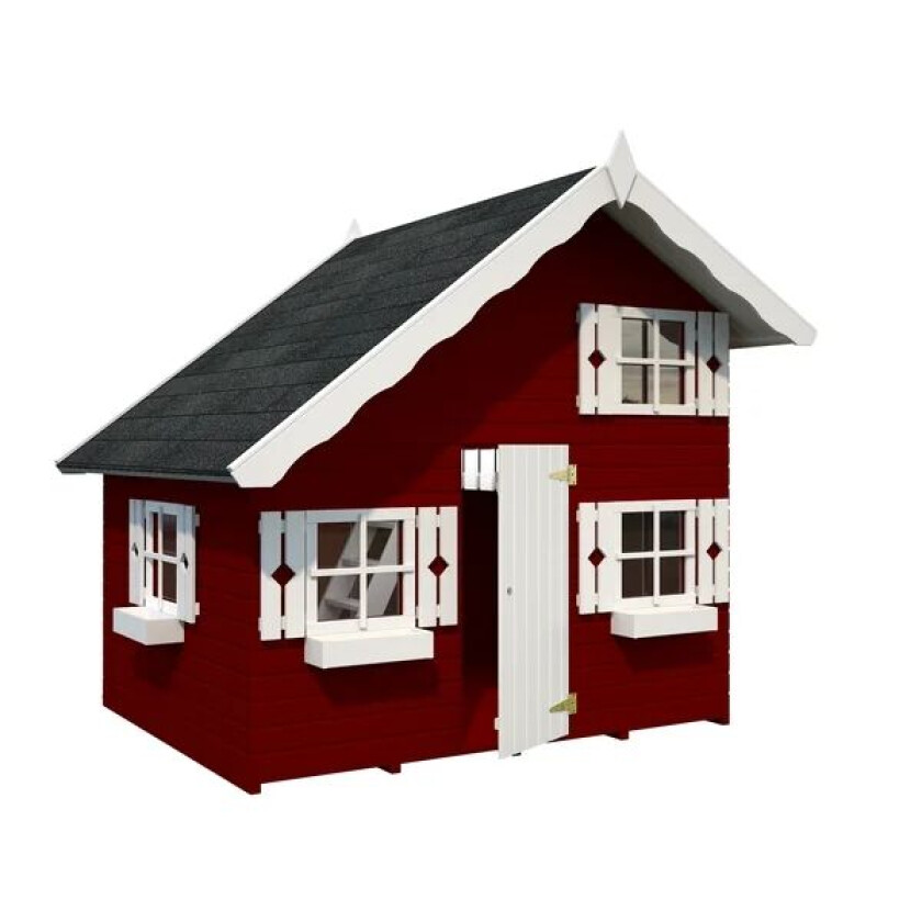 Bilde av B-Vare. Se Bilder! Lekehus Rødhette 3,8 Med Hems. 4,0 M2 + Hems 1,3 M2