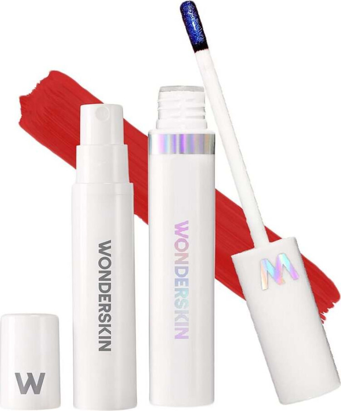 Bilde av Wonder Blading Lip Stain Kit Hayley (Rich Neutral Red)