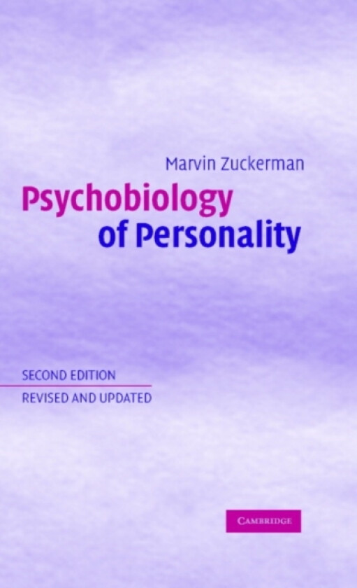 Psychobiology of Personality av Marvin Zuckerman (Hardcover)