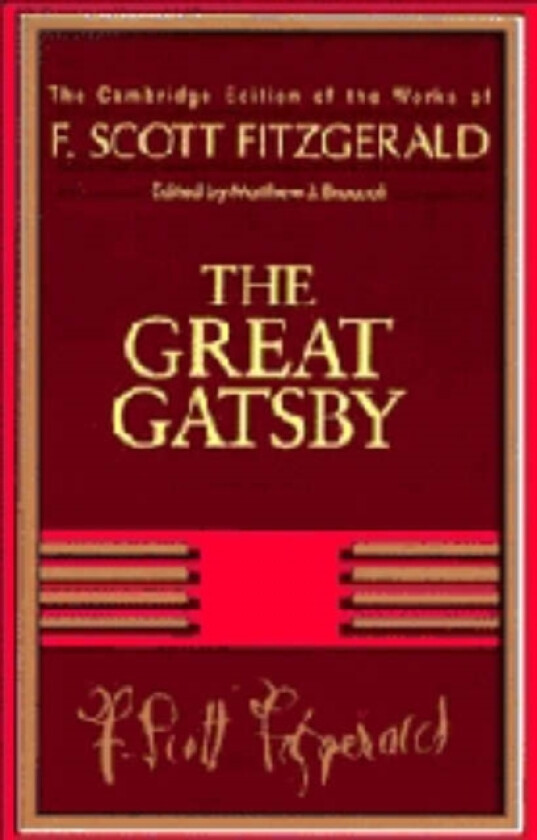 F. Scott Fitzgerald: The Great Gatsby av F.Scott Fitzgerald (Hardcover)