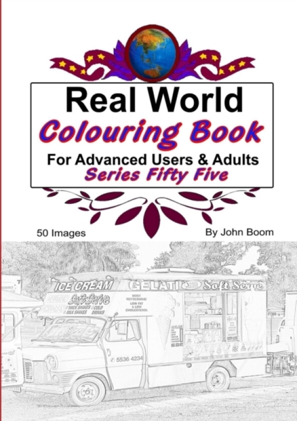 Real World Colouring Books Series 55 av John Boom (Paperback)
