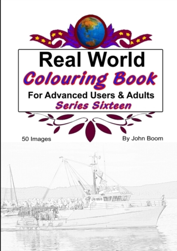 Real World Colouring Books Series 16 av John Boom (Paperback)
