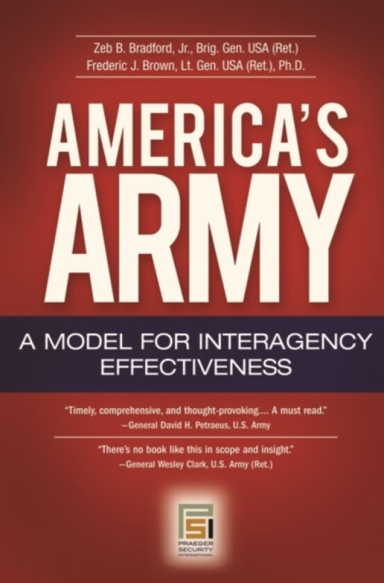 America's Army av Zeb B.Bradford Jr., Frederic J. Brown (Hardcover)