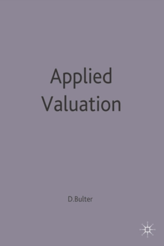 Applied Valuation av Diane Butler (Paperback)