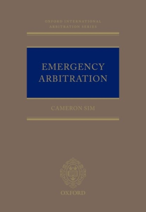 Emergency Arbitration av Cameron Sim (Hardcover)