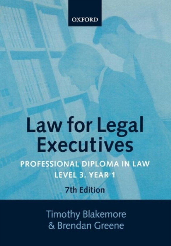 Law for Legal Executives av Timothy Blakemore, Brendan Greene (Paperback)