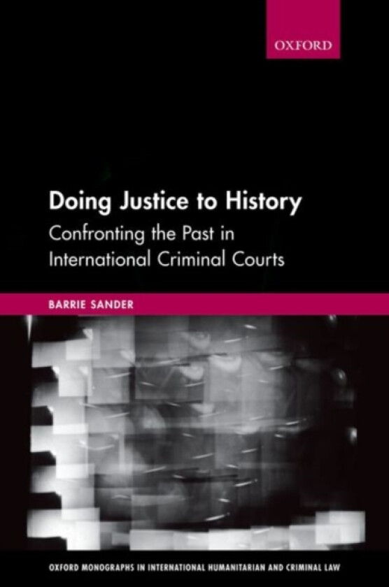 Doing Justice to History av Barrie Sander (Hardcover)