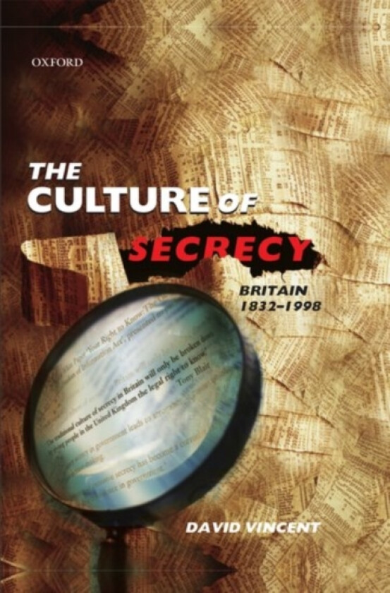 The Culture of Secrecy av David Vincent (Hardcover)
